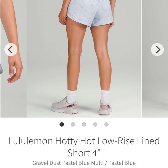 NWOT Lululemon Hotty Hot LR 4” - Picture 3 of 4